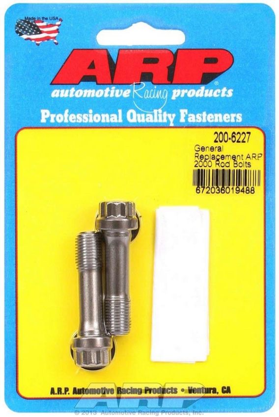 ARP ARP200-6227 Replacement Rod Bolt Kit 3/8 (2)