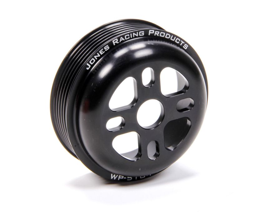 JONES RACING PRODUCTS JRPWP-5104-C-4 Water Pump Pulley Serpentine 4in