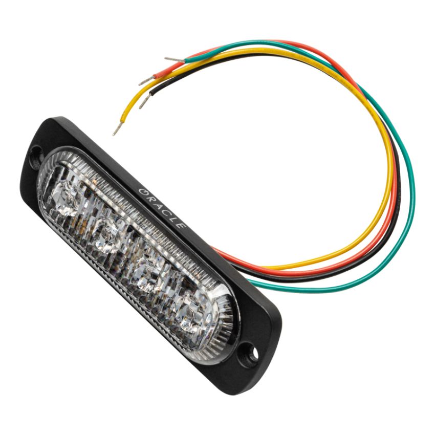 Oracle Lighting 3510-003 4 LED Slim Strobe, Red