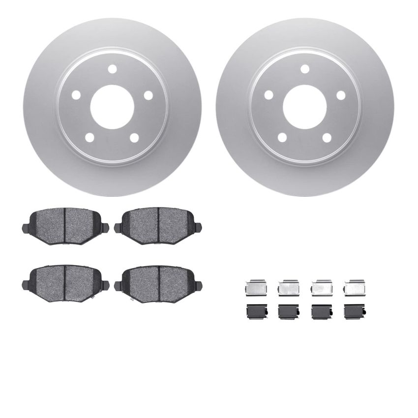 Dynamic Friction 4612-40002 Rotor Kit