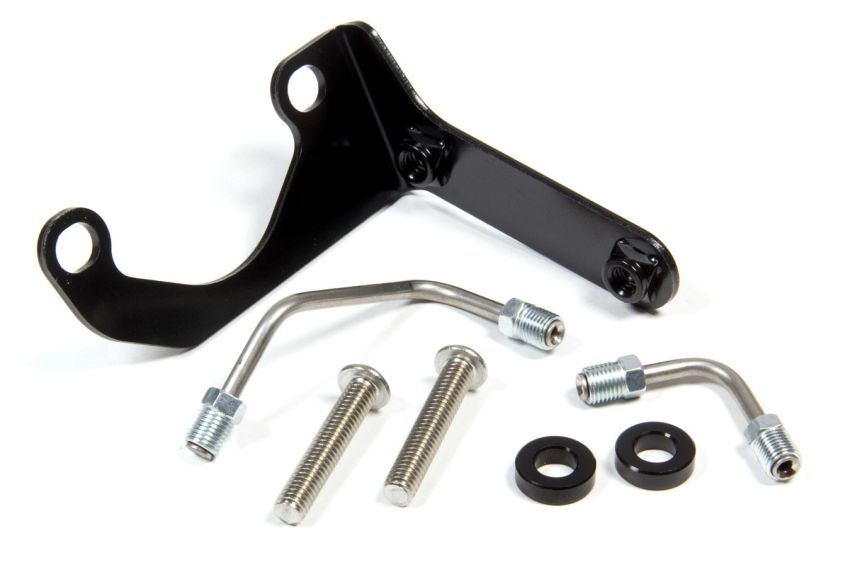 Wilwood 220-13189 Tandem Master Cylinder to Prop valve Bracket L/H & Line Kit