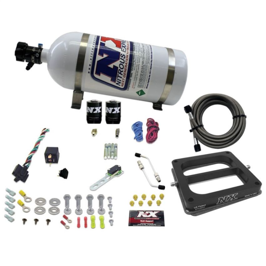 Nitrous Express 50070-10 DOM/GASOLINE (100-200-300-400-500HP) WITH 10LB BOTTLE