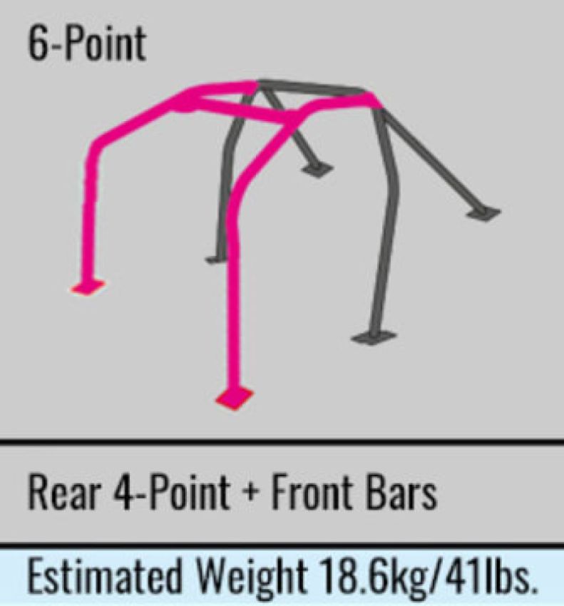 Cusco 560 265 E Roll Cage Chromoly 6 points Ind CN9A (S/O / No Cancel)