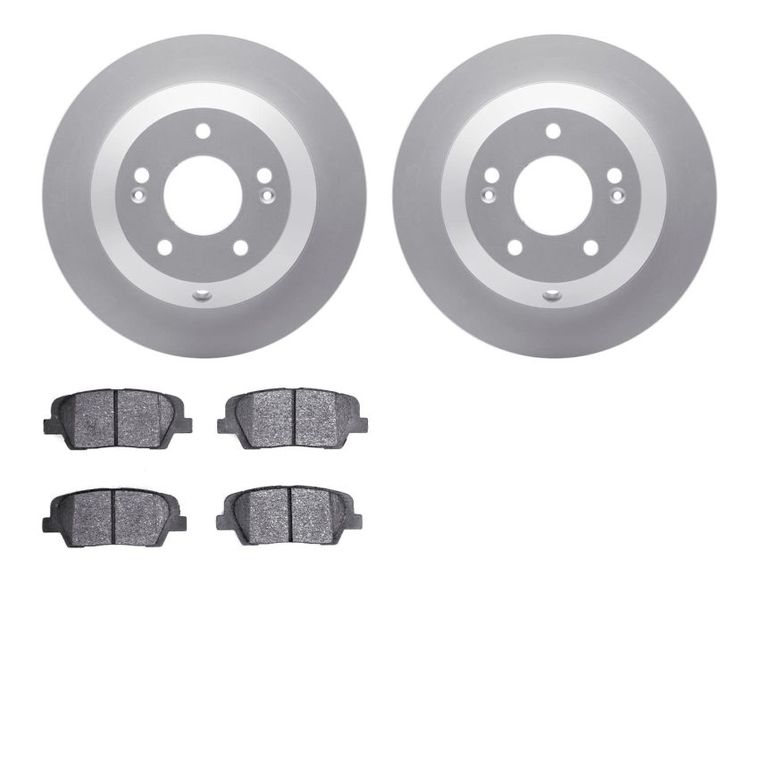 Dynamic Friction 4502-03163 Rotor Kit