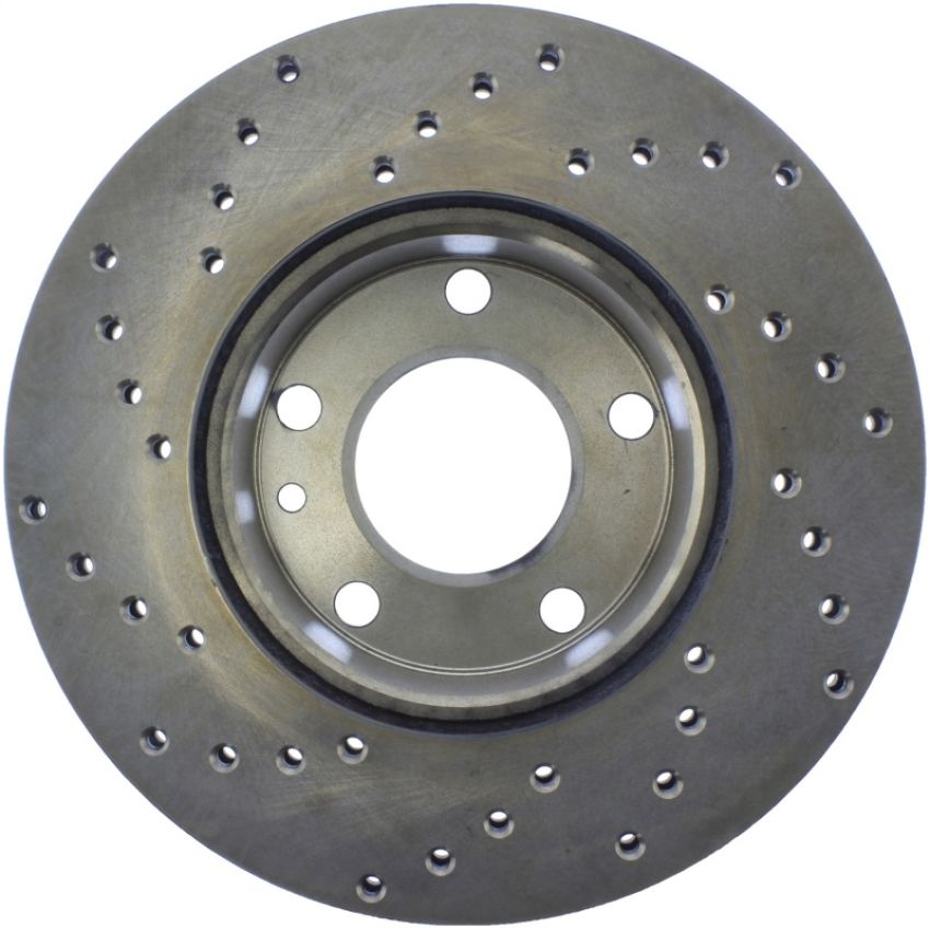 Stoptech 128.34008L Drilled Sport Brake Rotor