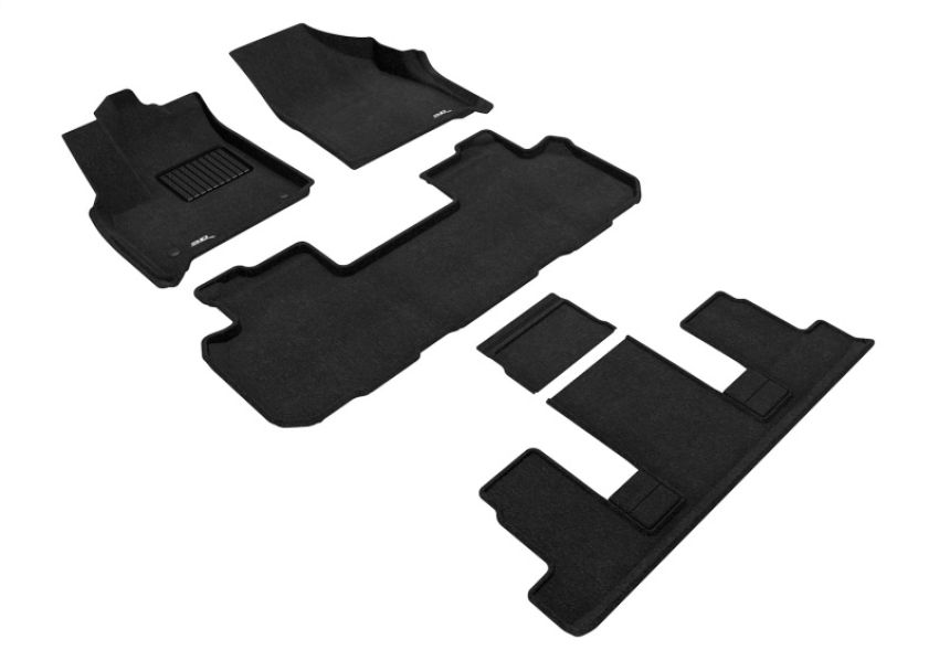 3D MAXpider L1BC04004709 18-21 Buick Enclave 7-Passenger Elegant Black R1 R2 R3