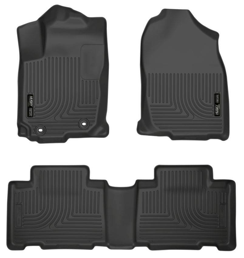 HUSKY LINERS HSK98971 Front & 2nd Seat Floor L iner Weatherbeater
