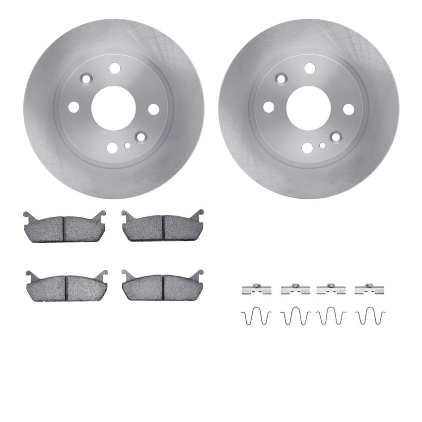 Dynamic Friction 6512-80127 Rotor Kit