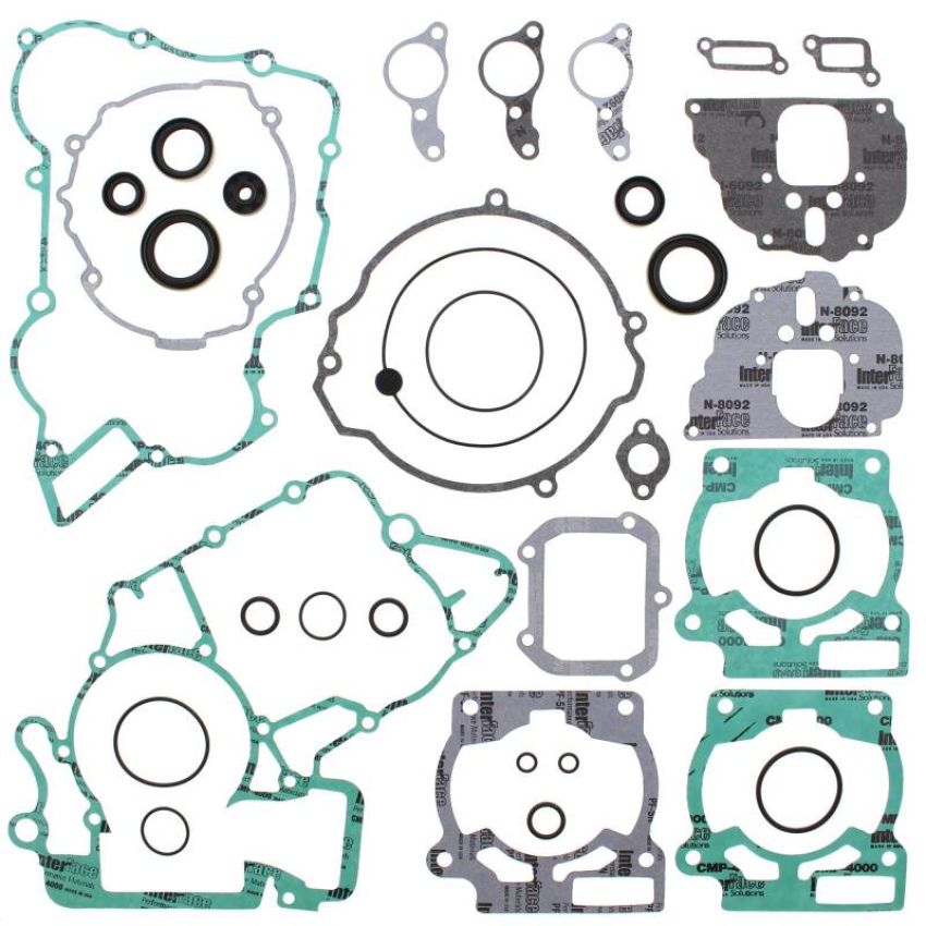 Vertex Pistons 811309 Vertex Gaskets 14-15 Husqvarna TC 125 Complete Gasket Kit w/ Oil Seals