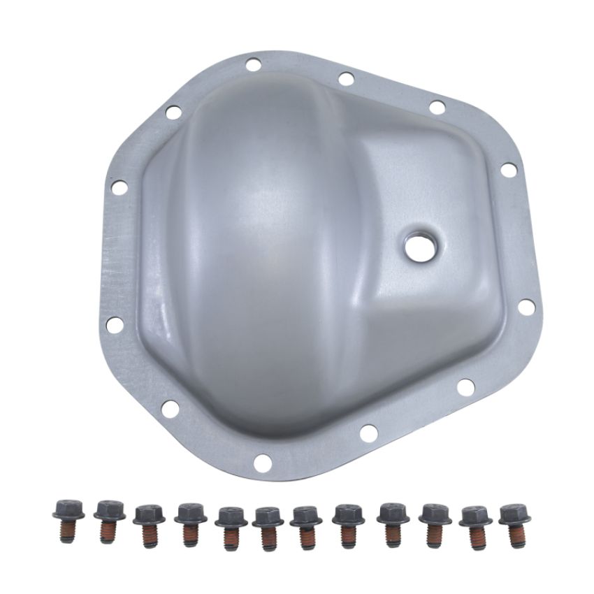 Yukon Gear & Axle YP C5-D60-SUP Yukon Steel Cover for Dana 60 Standard Rotation 02-08 GM Rear w/12 Bolt Cover