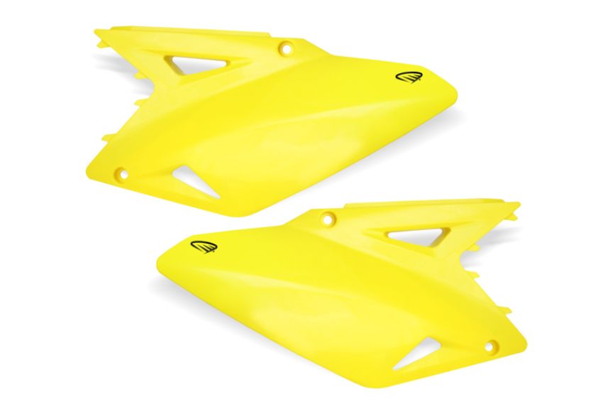 Cycra 1CYC-2668-55 08-17 Suzuki RMZ 250-450 Side Number Panels - Yellow