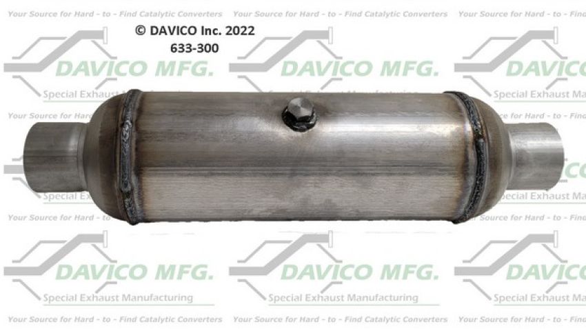 Davico Mfg 633-300 Universal Catalytic Converter