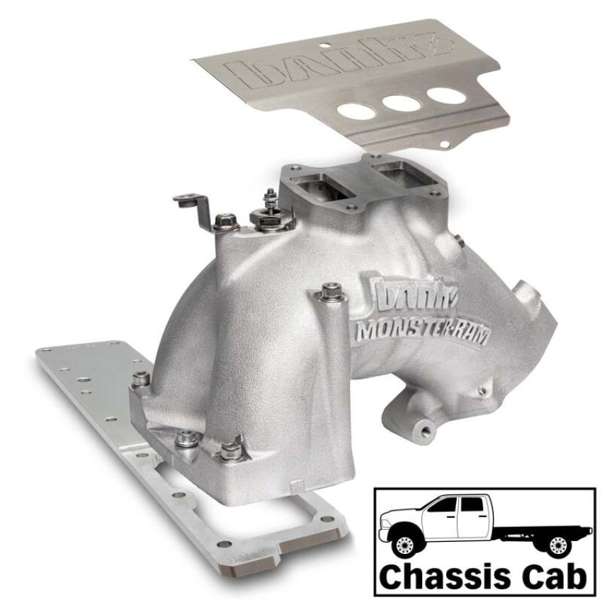 Banks Power 42805-N 19-24 Ram 3500/4500/5500 6.7L Diesel Monster-Ram Intake System w/Fuel Line - Natural