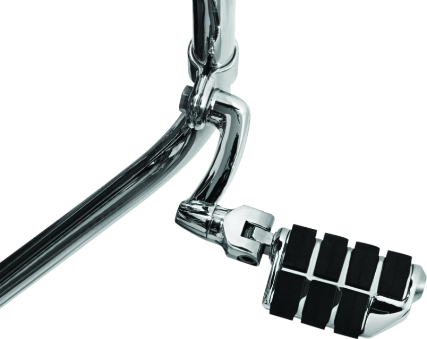 Kuryakyn 4574 Longhorn Offset Dually ISO Peg With 1-1/2in Clamp Chrome