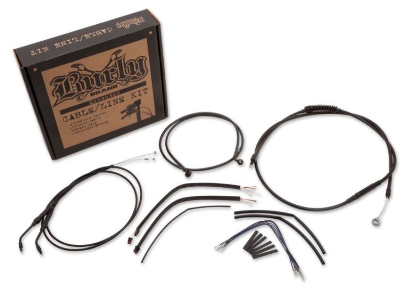 Burly Brand B30-1108 Control Kit 16in - Black