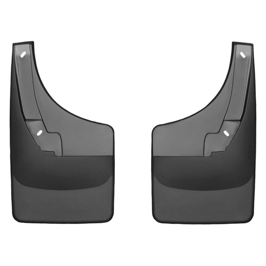 WEATHERTECH WEA120077 18-   Chevy Equinox Rear Black No Drill Mudflaps
