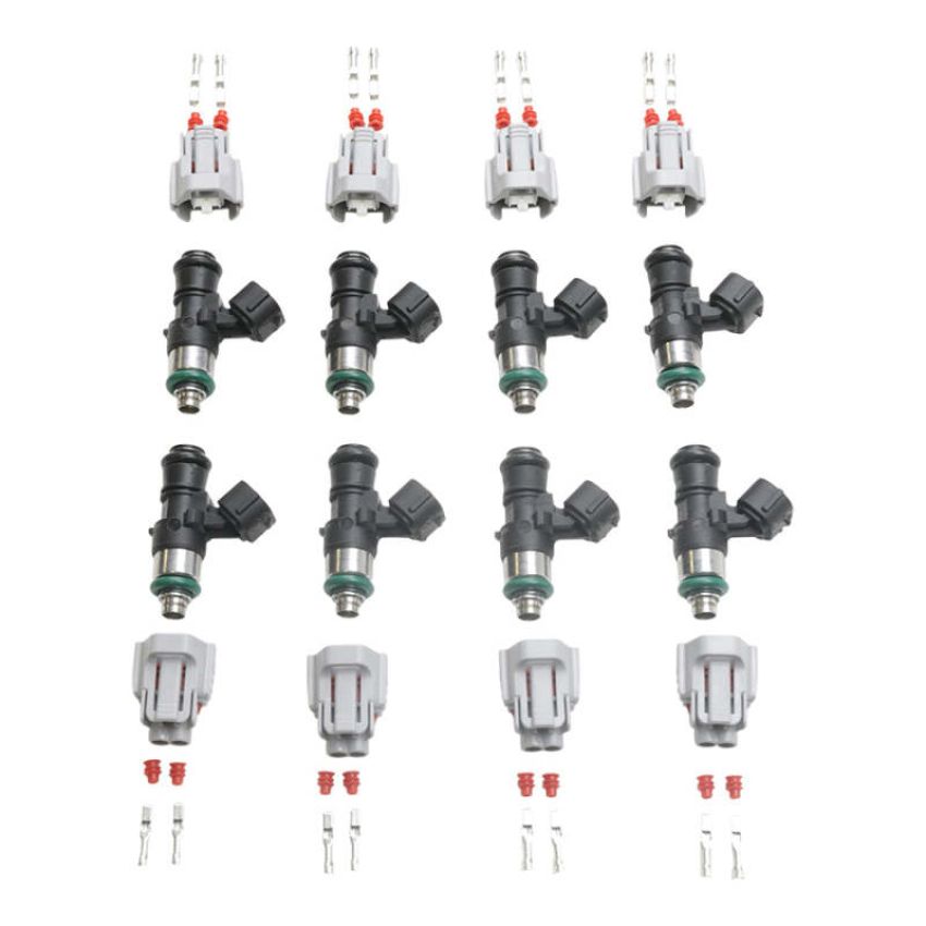 DeatschWerks 16S-19-2400-8 Set of 8 2400cc/min for Fitech Go EFI 8/Holley Super Sniper 1250