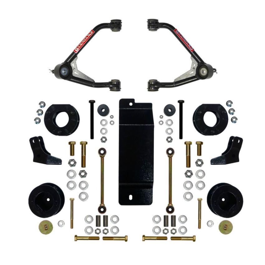 Skyjacker C15350V 2015-2016 GM 1500 SUV 4WD (w/Cast UCA) 3.5-4in UCA Lift Kit w/Rear Shock Brackets