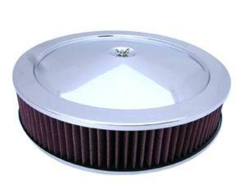 RACING POWER CO-PACKAGED RPCR8021 14X3 Air Cleaner Kit Washable Element