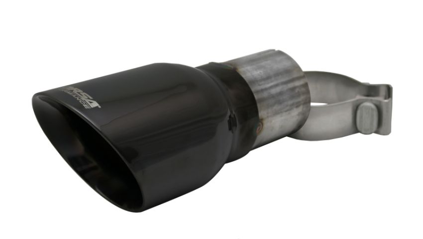 Corsa Performance TK005BLK Single 4.0in. Black PVD Pro-Series Universal Tip Kit (2.75in. Inlet-Clamp Includ
