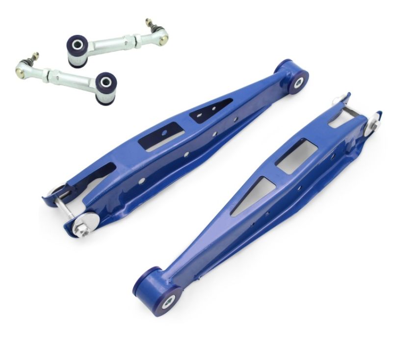 Superpro TRC0015 2013 Scion FR-S Base Rear Lower Adjustable Toe & Lower Control Arm Set