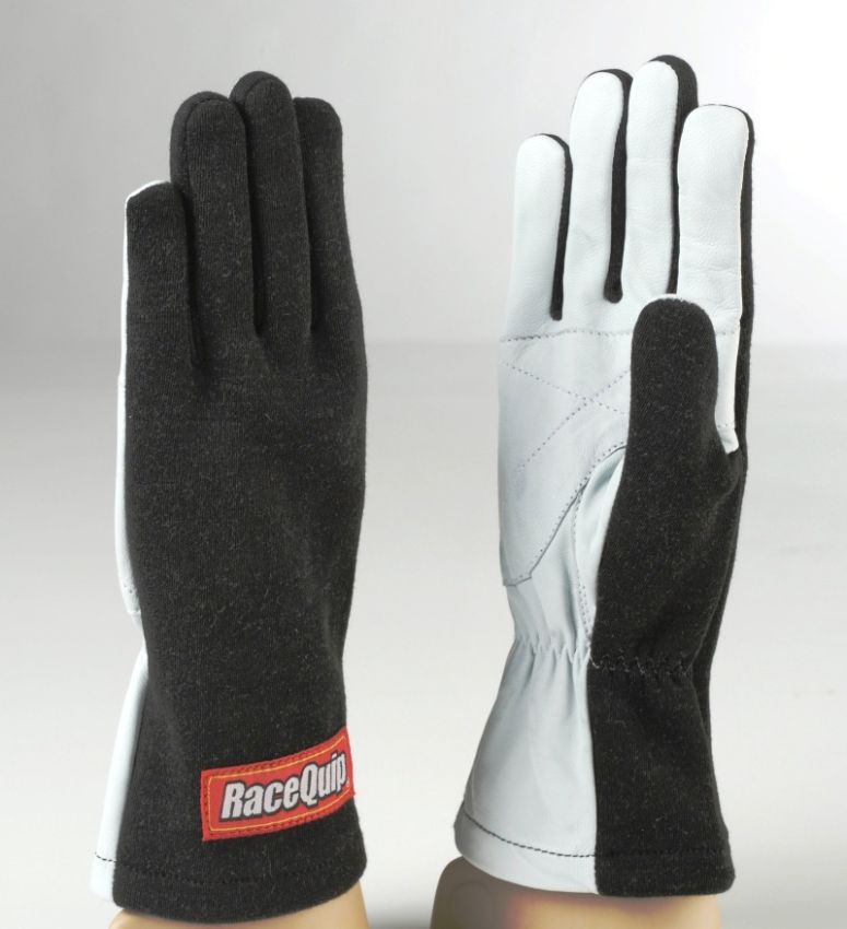 Racequip 350003 Black Basic Race Glove - Medium
