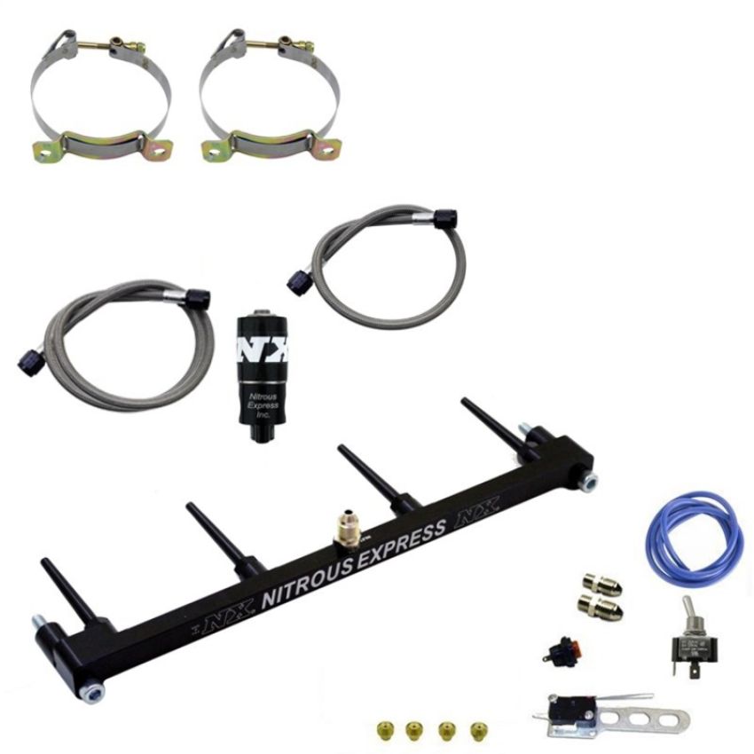 Nitrous Express 62203-00P Billet Spray Bar System For ZX-14 No Bottle