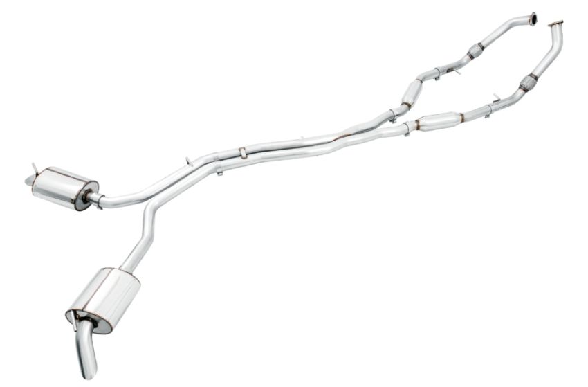 AWE Tuning 3020-31022 Audi B9 SQ5 Non-Resonated Touring Edition Cat-Back Exhaust - No Tips (Turn Downs)