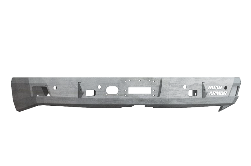 Road Armor 4164DF1 16-18 Ram 2500 iDentity Front Bumper Components - End Pods - Raw