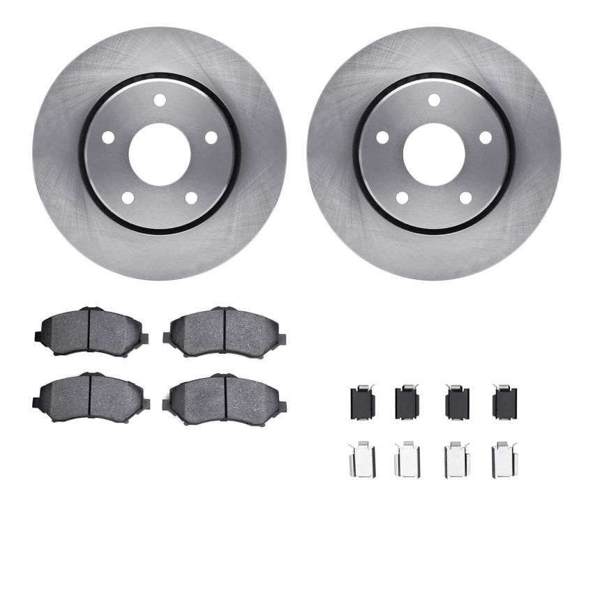 Dynamic Friction 6512-40468 Rotor Kit