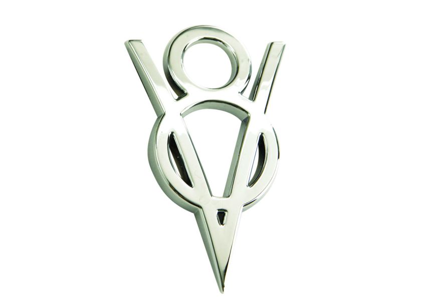 Ford Racing M-7843-V8 Chrome V8 Badge