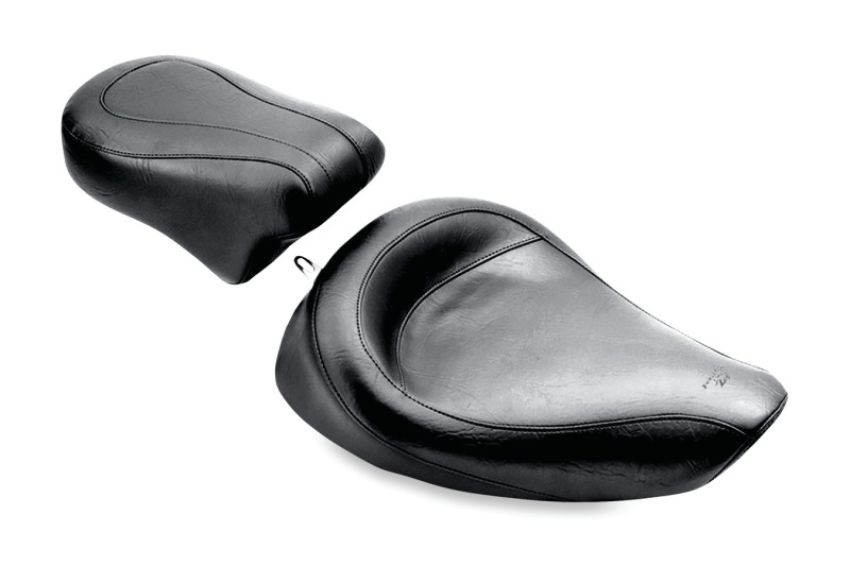 Mustang Motorcycle 75755 Mustang 91-05 Harley Standard Touring Passenger Seat - Black