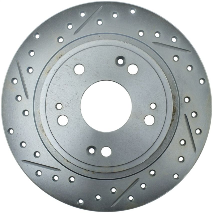 Stoptech 227.40068R Select Sport Drilled & Slotted Rotor - Rear Right