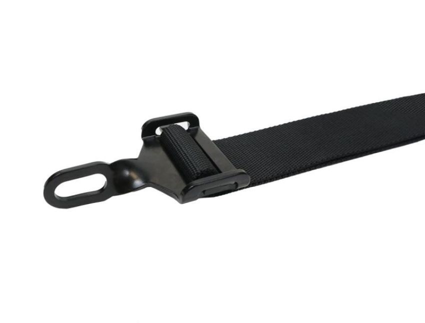 PRP Seats SBCR-ADJ PRP Adjustable Crotch Belt for Latch and Link Harness - 5th Point Only - Black