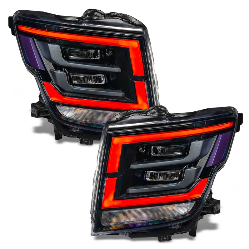 Oracle Lighting 1463-333 2021-2022 Nissan Titan ColorSHIFT(tm) RGB+W Headlight DRL Upgrade