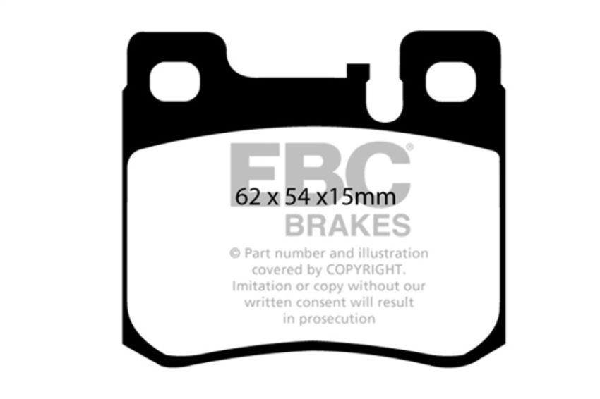 EBC Brakes DP41026R Yellowstuff Street And Track Brake Pads