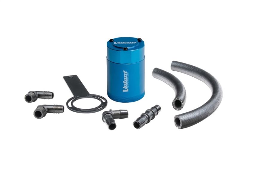 Volant VC0004 Performance 3 oz. aluminum oil catch can with mounting bracket