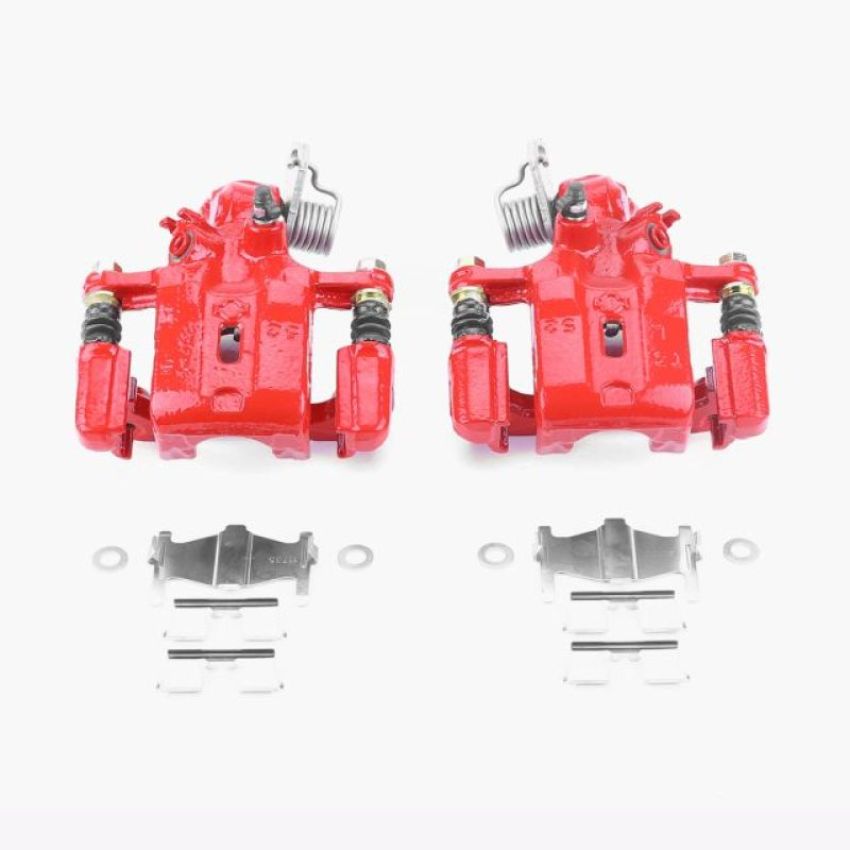 PowerStop S2626 Red Powder Coated Calipers