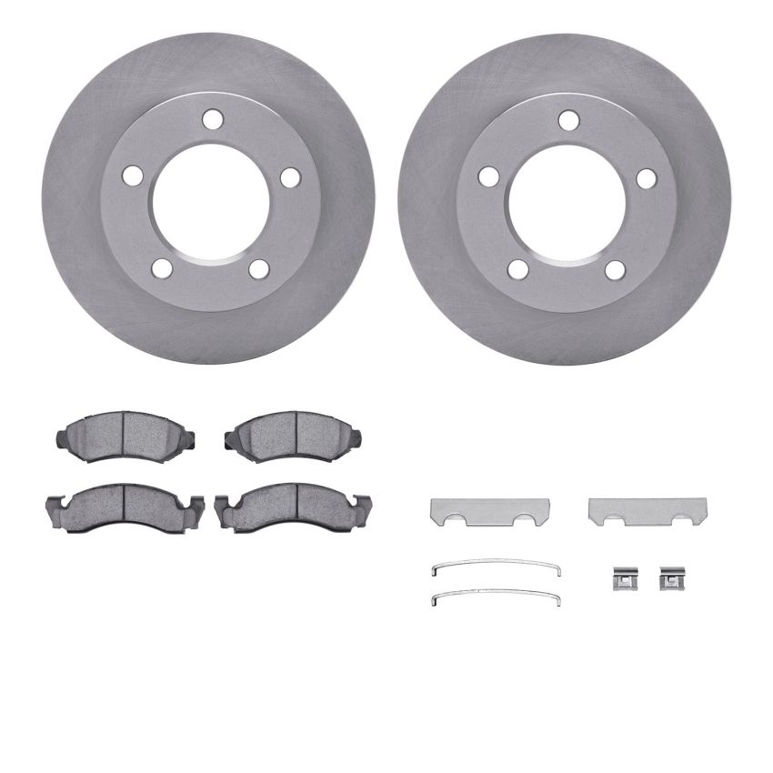 Dynamic Friction 6412-54025 Rotor Kit