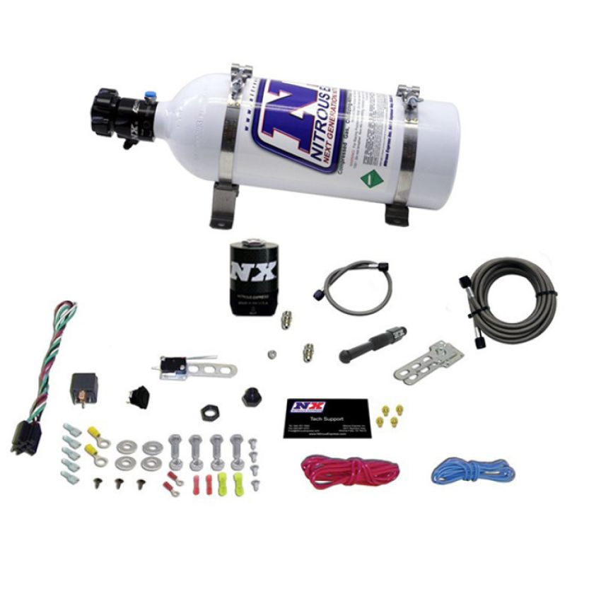 Nitrous Express 21000-05 DRY EFI SINGLE NOZZLE SYSTEM (35-150HP) LESS BOTTLE