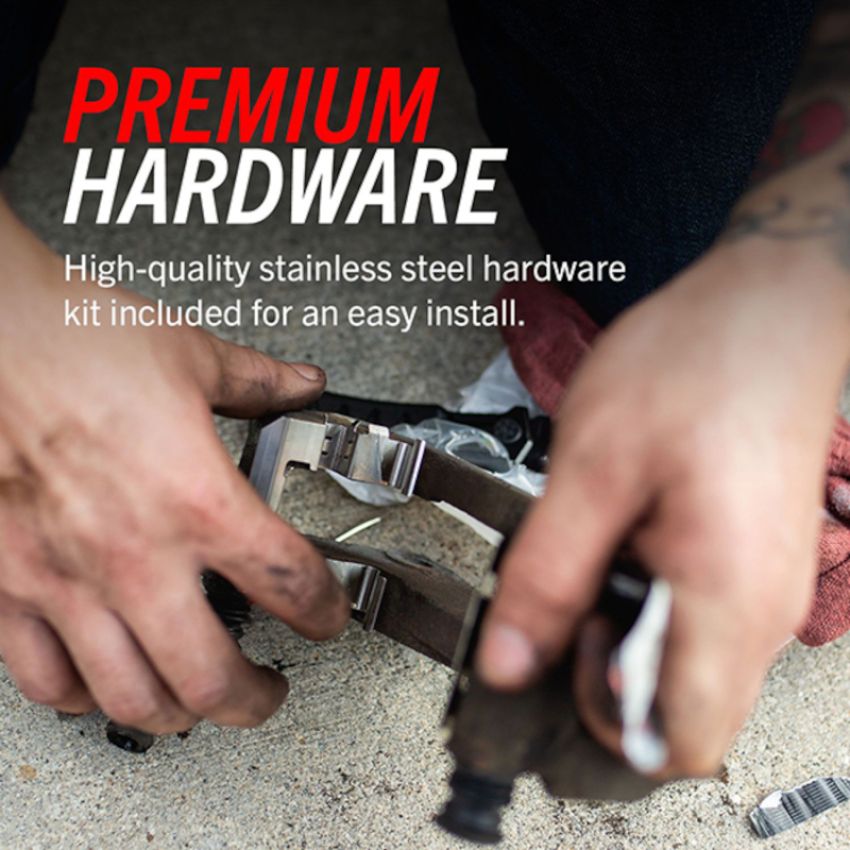 PowerStop Z26-2399 PowerStop - Z26 Performance Carbon-Fiber Ceramic Brake Pads with Hardware Kit