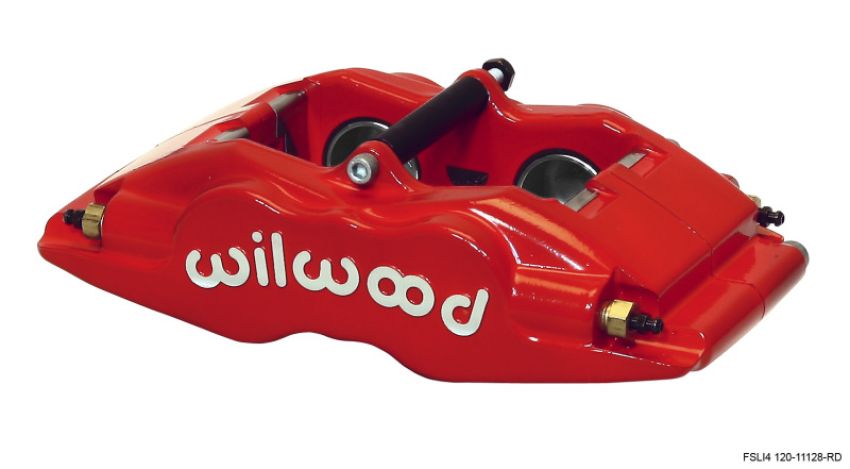Wilwood 120-11128-RD Caliper-Forged Superlite 1.38in Pistons .81in Disc
