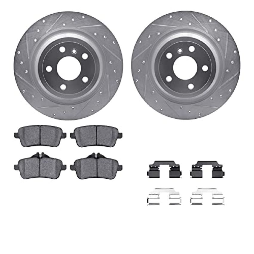 Dynamic Friction 7612-63087 Rotor Kit