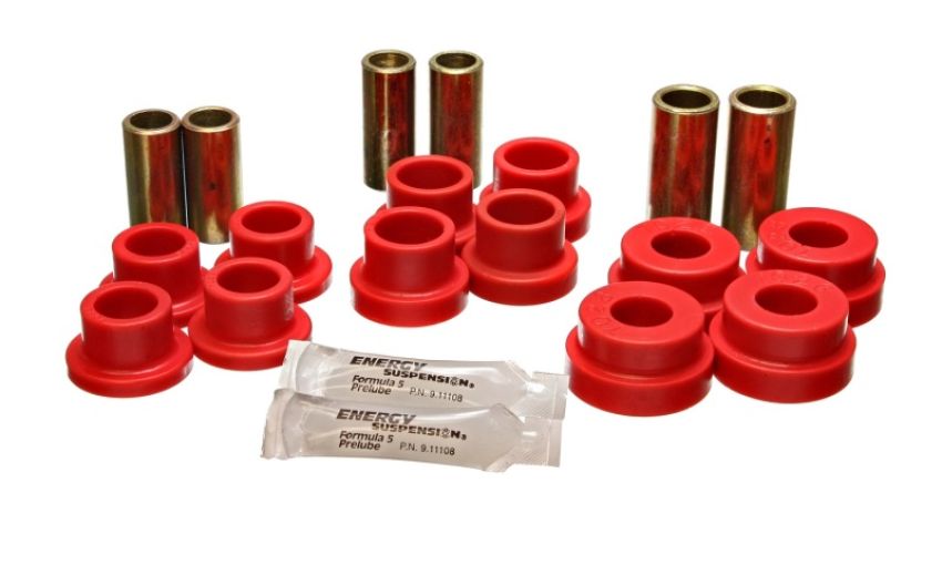 Energy Suspension 12.3101R 64-75 BMW 2002 Red Front Control Arm Bushing Set