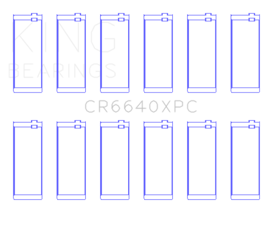 King BMW M20 & M50 2.0L / 2.5L / 2.7L Coated Performance Rod Bearing Set