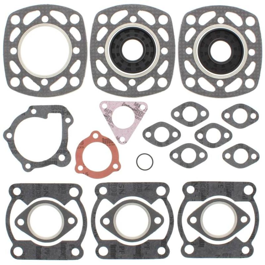 Vertex Pistons 711110 Vertex Gaskets 1983 Polaris 600 Indy Complete Gasket Kit w/ Oil Seals