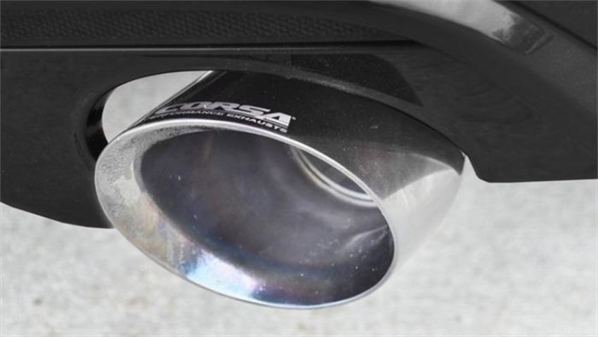 CORSA Performance 14341 Corsa 2015-2017 Ford Mustang GT Convertible 5.0L V8 Polished Sport Cat-Back Dual Rear Exit