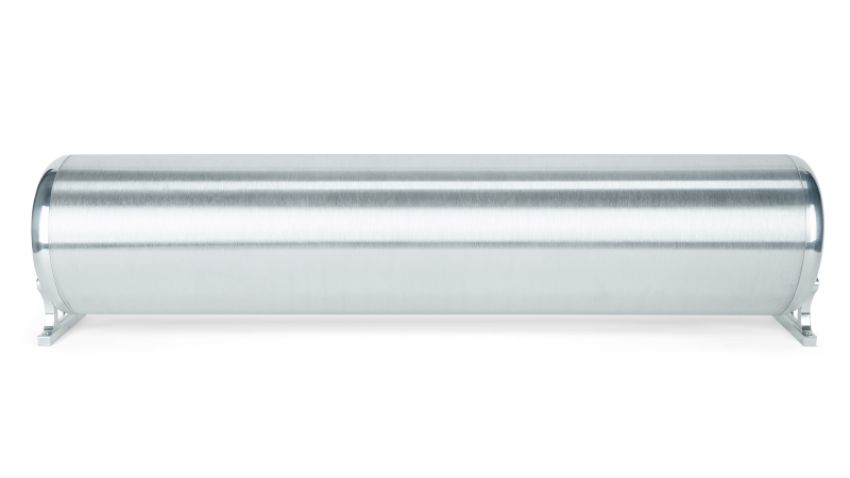 Air Lift 27764 28in FLO Tank w/ Viair 444c Compressor (Incl. Fittings & Tank Mounting Hardware)