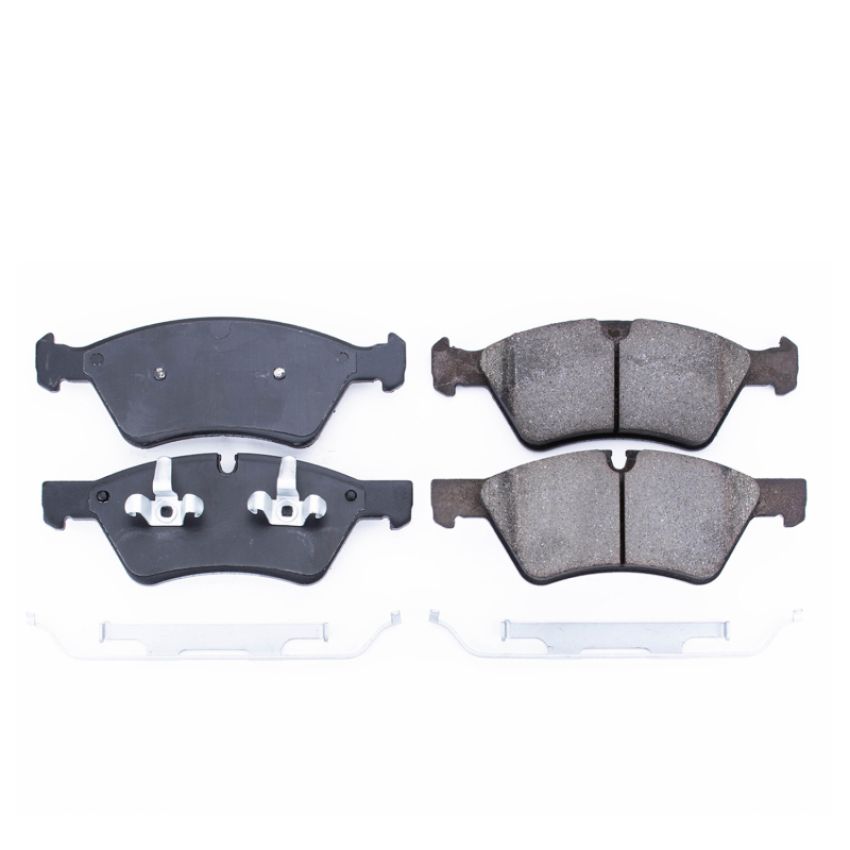 PowerStop 17-1123 PowerStop - Z17 Low-Dust Ceramic Brake Pads with Hardware