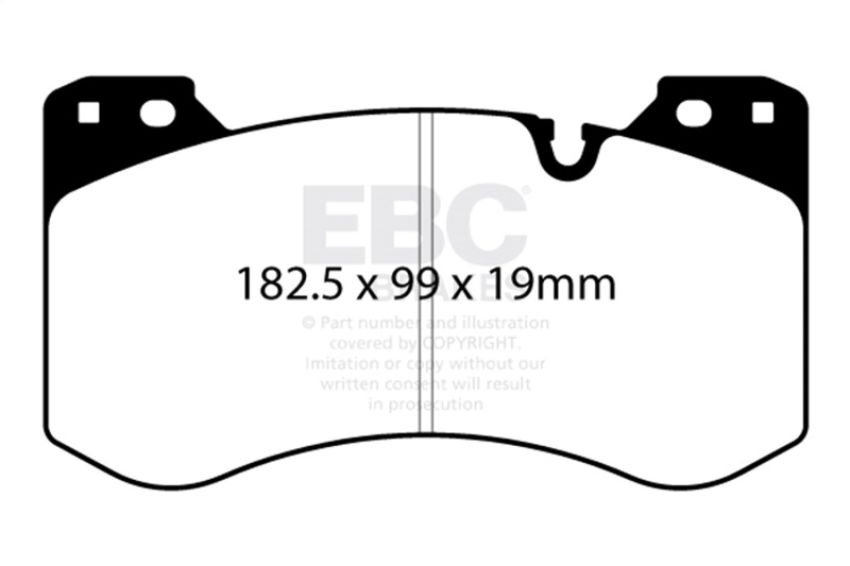 EBC Brakes DP42454R Yellowstuff Street And Track Brake Pads
